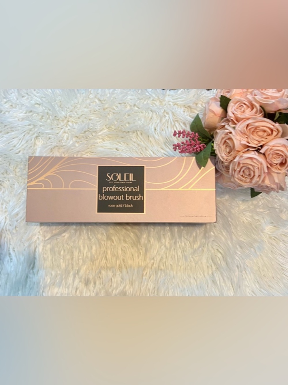 Soleil Professional Blowout Brush - Rose Gold/Black - Picture 6 of 6